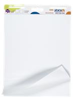 Self-adhesive notepad, 762x635 mm, 2x30 sheets, STICK N, white